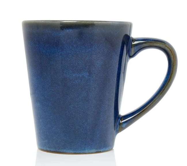 So'home Set of 4 Reactive Glazed Stoneware Mugs (Blue) - £8 delivered with code @ La Redoute