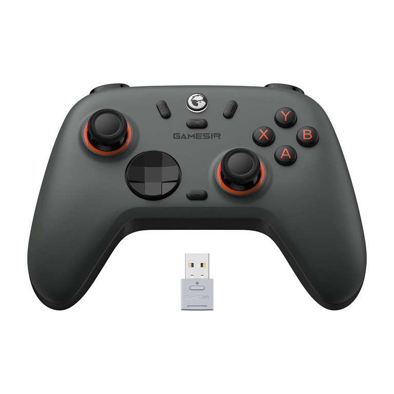 GameSir Nova Lite 2 Wireless PC Controller,Hall Effect Sticks & Triggers Grey/White @ GameSir Direct UK /FBA