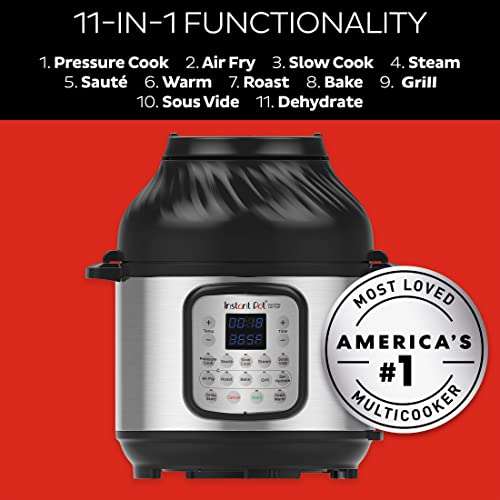 Instant Pot Duo Crisp + Air Fryer Multi-Cooker, 5.7L, Used Acceptable, 20% off at checkout - £59.01 - sold by Amazon Warehouse / FB Amazon