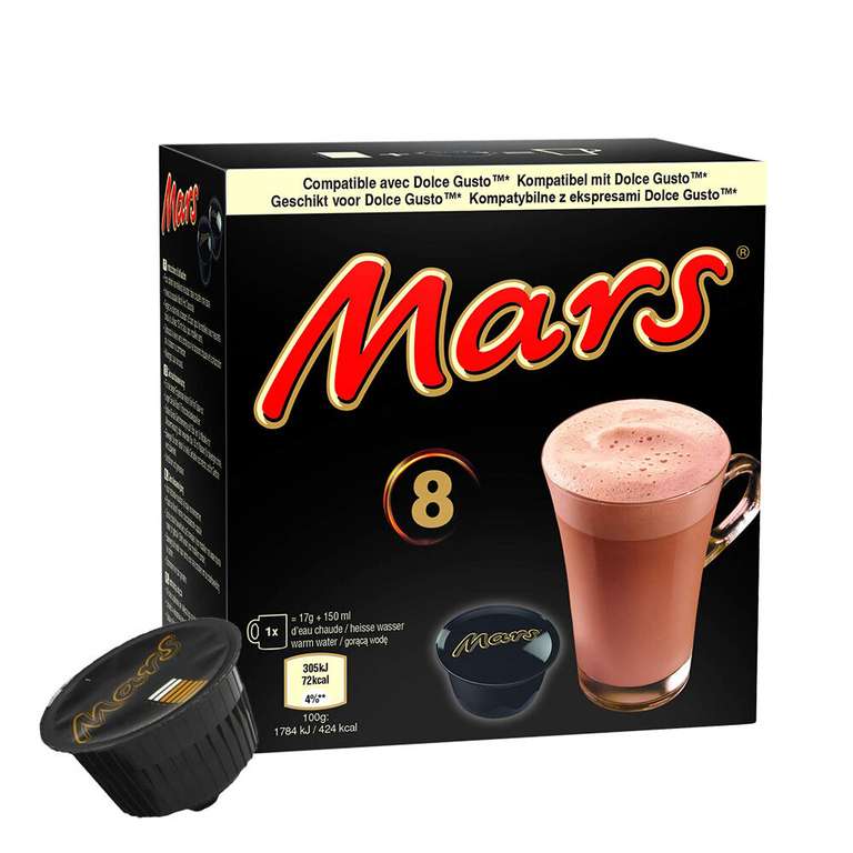 Mars Hot Chocolate Pods for Dolce Gusto 