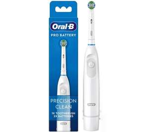 Oral-B Battery Electric Toothbrush (White) + Free Next Day Delivery
