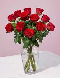 Valentine's Dozen Red Rose Bouquet (Delivery from 09/02/24)
