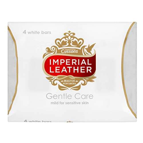 Imperial Leather Bar Soap Gentle Care Cleansing Bar,Sensitive Skin, Pack of 4 x 8 - 32 bars - £13.30/£11.90 S&S + 5% off voucher 1st S&S