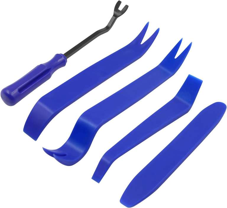 Car Trim Removal Tool, 5 Pcs including pry tools - with 10% voucher - sold by Juyuan / FBA