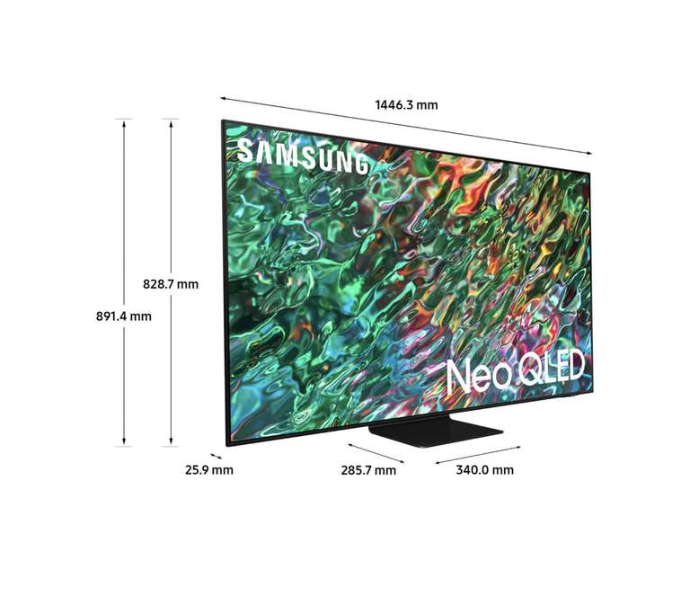 65” QN90B Neo QLED TV + Free 32” Frame - £1,214.10 Delivery @ Samsung EPP