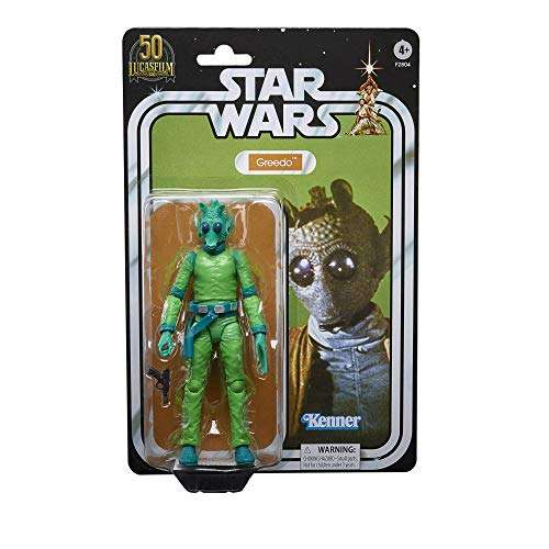 Star Wars The Black Series Greedo 6-Inch-Scale Lucasfilm 50th Anniversary Original Trilogy Collectible Figure £8.50 at Amazon
