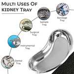 SS Professional Surgical KIDNEY TRAY 8" DISH BASIN Stainless Steel Instrument £5.90 @ Sold by SAWANS & Fulfilled by Amazon