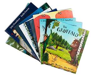 Julia Donaldson x10 books collections set including The Gruffalo and Room on the Broom £21.99 Sold by Books4People and Fulfilled by Amazon