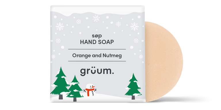 Festive Soap and Soak Set Free (Delivery £3.95 to be paid) @ Gruum