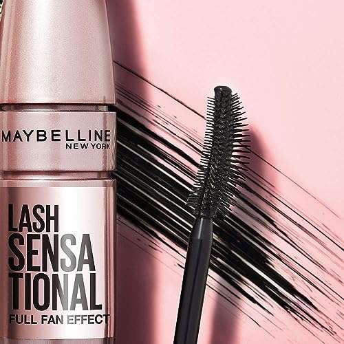 Maybelline New York, Volume Mascara, Lash Sensational, Colour: Very Black, 9.5 mL (S&S £4.80)