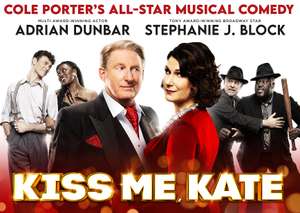25% discount off kiss me kate london performances - Tickets from £85