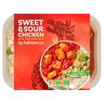 Sainsburys Chinese / Thai meal for one - sweet & sour chicken with rice and many more (Nectar Price)