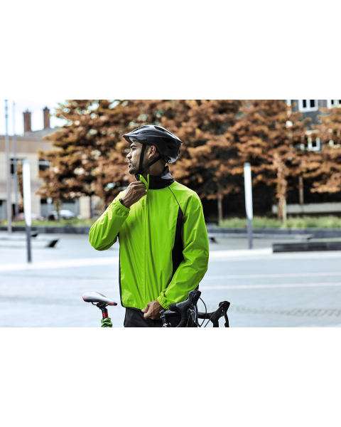 Men's Yellow Cycling Rain Jacket £5.99 plus £2.95 Standard delivery @ Aldi