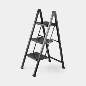Steel 3 Step Ladder - 2 year warranty, using code