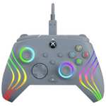 PDP Xbox Afterglow Wave RGB Wired Controller Black / Grey with free Click and collect