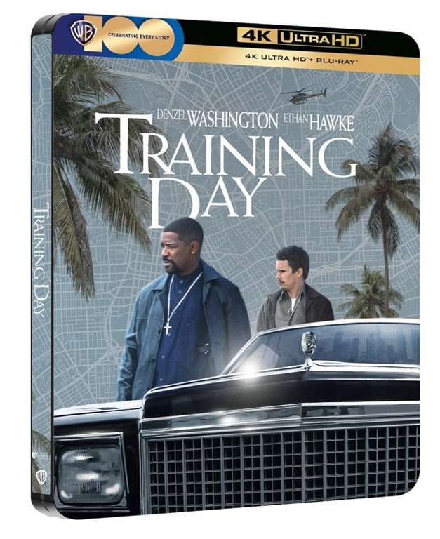 Training Day 4K Blu-Ray Limited Edition Steelbook (with code + free Click & Collect)