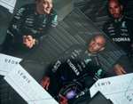 Free Formula 1 Mercedes Autographed Driver Cards (Printed)