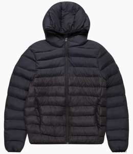 French Connection Mens Contrast Row Puffer Coat (Sizes XS-XL) W/Code