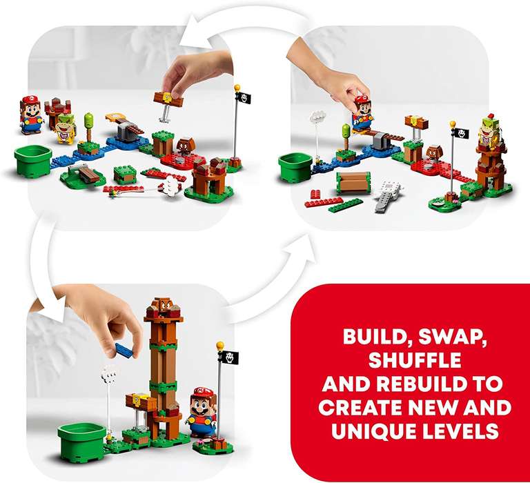 LEGO 71360 Super Mario Adventures Starter Course Set - £35 @ Amazon