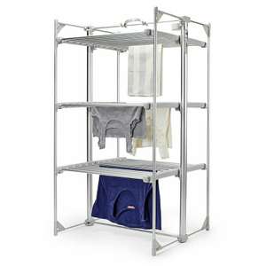 Refurbished Dry:Soon Deluxe 3-Tier Heated Airer (Under 6p / Hour!) - £84.99 @ lakeland eBay