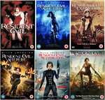 Resident Evil Collection HD All 6 Films for £9.99 to Buy @ Amazon Prime Video