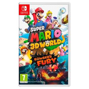 Super Mario 3D World+ Bower's Fury or Luigi's Mansion 3 - £20 / Animal Crossing New Horizons or Pokemon Legends Arceus - £18.50 @ Tesco