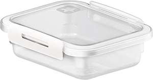 Rotho, Memory, Fridge food tin with lid 0.4 l, Plastic (PP) BPA-free, transparent/white, 0,4l (15,0 x 12,0 x 4,7 cm) £1.84 @ Amazon