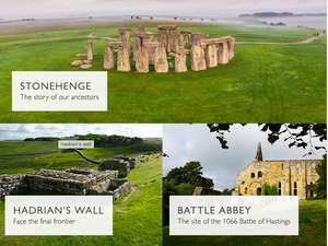 English Heritage 50% off site entry for M&S Sparks customers (selected accounts)