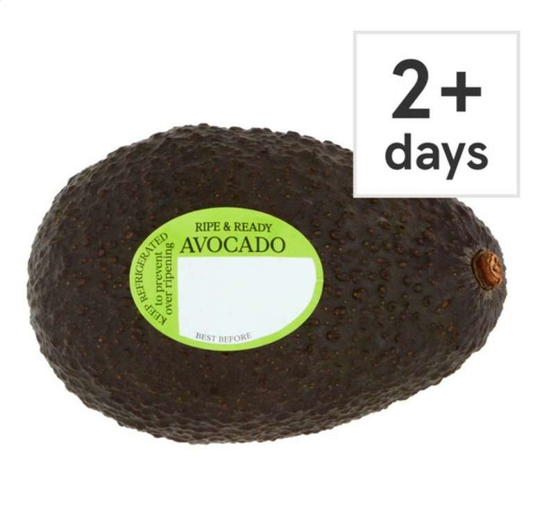 Tesco Ripe & Ready Avocado - 40p (Clubcard Price) @ Tesco
