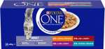 Purina ONE Adult Cat Food Mini Fillets in Gravy 40 x 85g, £12.35 or cheaper using 10% off S&S orders @ Amazon