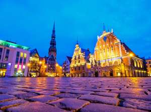 Return flights from Newcastle to Riga, hand luggage only, 4/12-8/12 - £29.98 @ BudgetAir