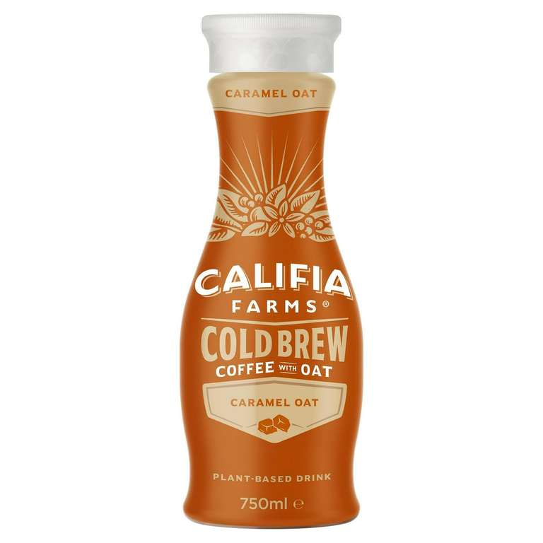 Califia Farms 750ml non dairy coffee varieties (Clubcard Price)