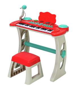 Chad Valley Keyboard Stand and Stool - Reduced With Free Click & Collect