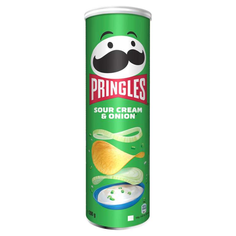Pringles sour cream 200g reduced +50p cash back 92p @ Asda Downpatrick