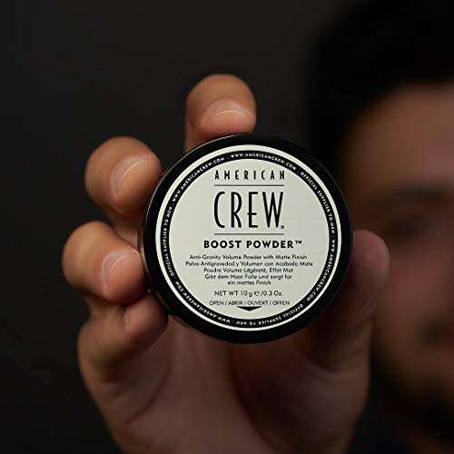 American Crew Volume Boost Hair Powder, Gifts For Men, Adds Thickness & Lift (1 x 10g) Matte Finish, £7.99 at Amazon