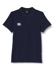Mens Canterbury Polo Shirt Navy, Black or White £11.50 @ Amazon