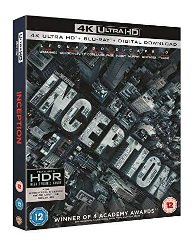 Inception [4K Ultra-HD] - £12.74 @ Amazon