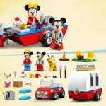 LEGO 10777 Disney Mickey Mouse and Minnie Mouse's Camping Trip Building Toy with Camper Van, Car & Pluto Figure £13.99 @ Amazon