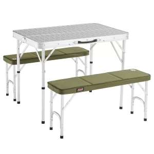 Coleman 35.4" (90cm) Pack-Away Camping Table and Benches £38.99 (members) @ Costco