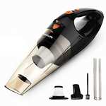 VacLife Handheld cordless Car Vacuum Cleaner with 2 Filters, Orange (VL189) with voucher Sold by VacLife-UK FBA