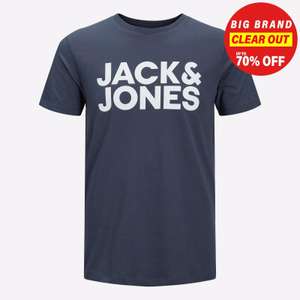 Jack & Jones Essentials Logo Men's Casual Fashion Designer T-Shirt - £7.19 @ Express Trainers / eBay