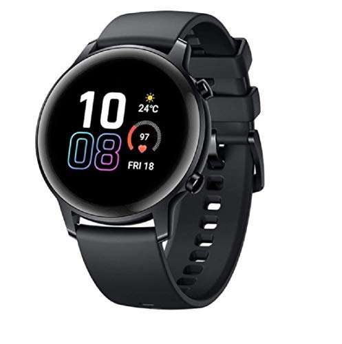 HONOR MagicWatch 2 Smartwatch 42mm Black 7day battery/1.2" AMOLED/Dual GPS/2GB Storage for music £59.99 delivered uisng code @ Honor