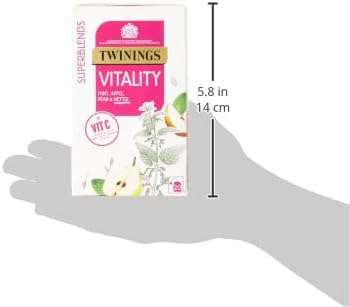 Twinings Superblends Vitality Tea Bags, Pack of 20