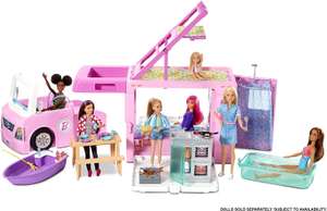 Barbie 3 in 1 dream camper vehicle now £49.99 on Amazon