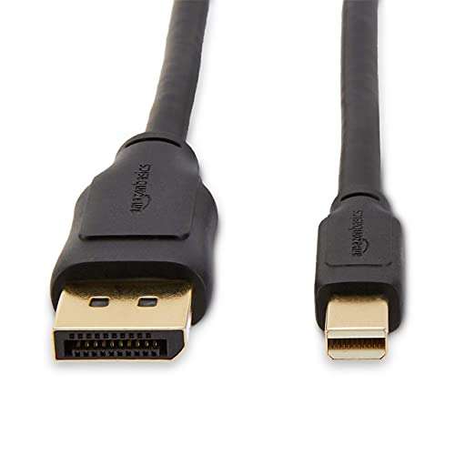 AmazonBasics Mini DisplayPort to DisplayPort Cable - 3 Feet - @ Amazon - £2.16