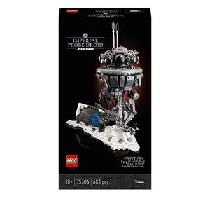 LEGO Star Wars 75306 Imperial Probe Droid £40 (OOS)/ DC 76182 Batman Cowl Set £38 / Technic 42127 BATMAN –BATMOBILE £63 -Free C& C @ Asda