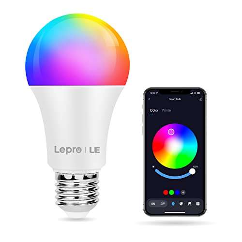 Lepro Colour Changing Light Bulb E27 - Sold by Lepro UK FBA