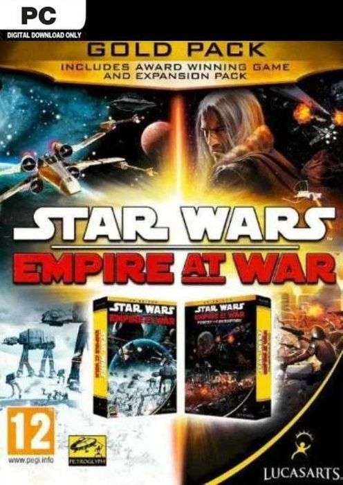 Star Wars Empire At War - Gold Pack PC / Steam