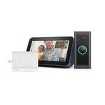 Ring Doorbell Wired with Echo Show 5 (2nd Generation) and Mains Adapter (2nd Generation) - £74.99 at Amazon