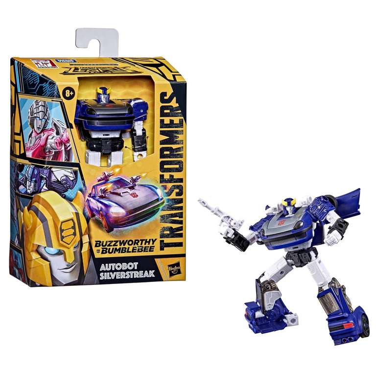 Transformers Buzzworthy Bumblebee Legacy Deluxe Autobot Silverstreak Action Figure - £12.99 + £3.99 delivery @ Zavvi